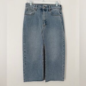 PacSun Light Blue Denim Skirt